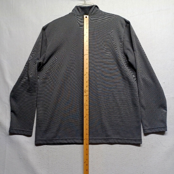 BlackBerry Quarter Zip Pull Over Jacket Long Sleeve Sz L - Picture 4 of 6